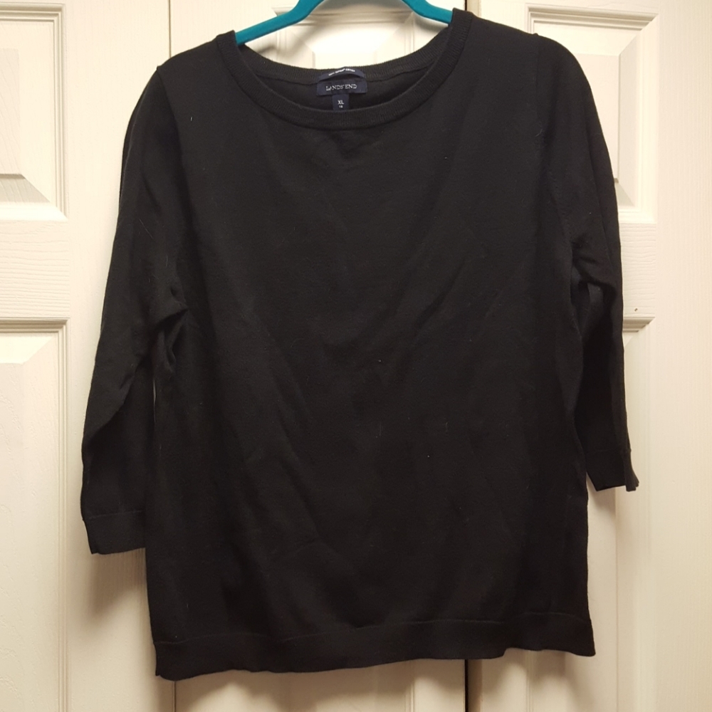 3/4 Sleev Lands End Sweater